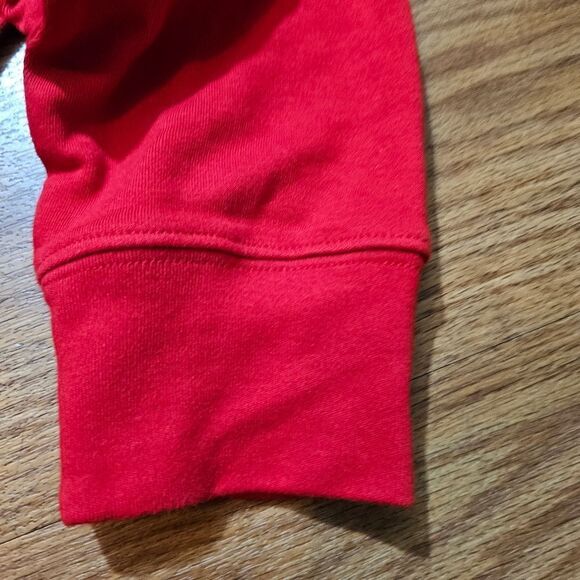 Polo Ralph Lauren Pony Logo Lightweight Jacket Quarter Zip XL Red Embroidered LE - Picture 6 of 10